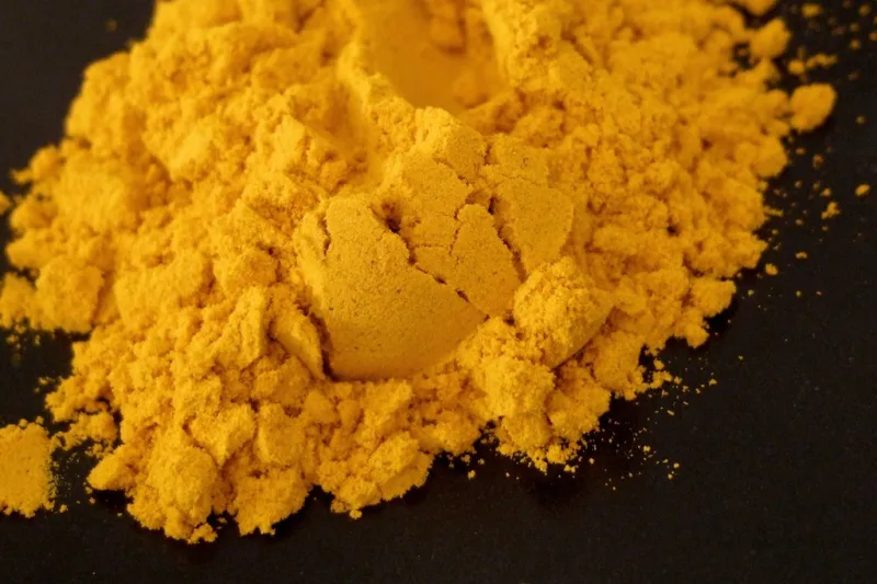 Golden-yellow turmeric powder, an anti-inflammatory spice